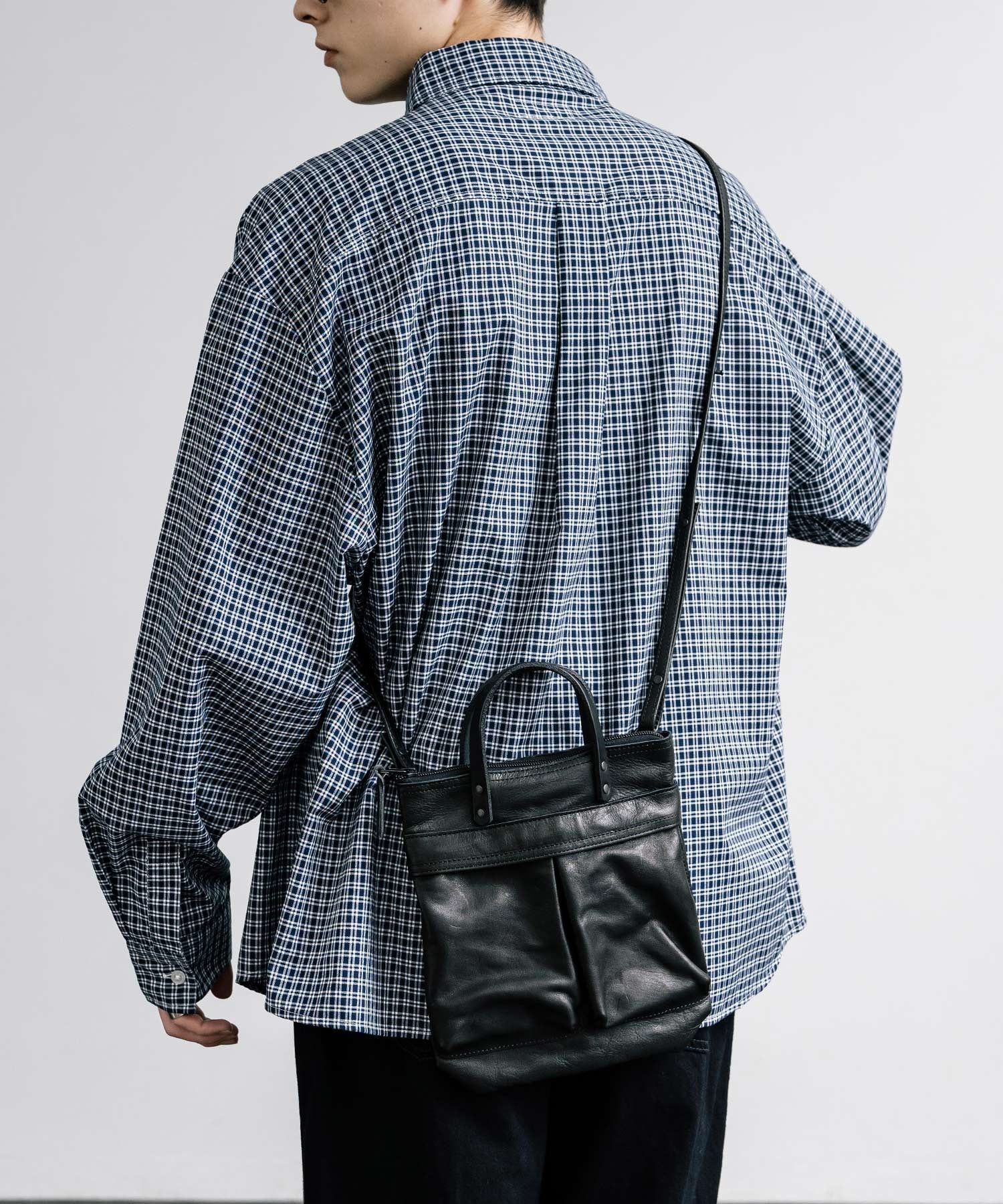 Butler Verner Sails バトラーバーナーセイルズ 日本製 国産ホースレザーミニヘルメットバッグ JA-2928 14269