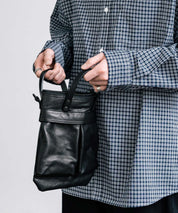 Butler Verner Sails バトラーバーナーセイルズ 日本製 国産ホースレザーミニヘルメットバッグ JA-2928 14269