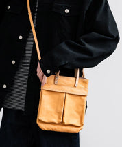 Butler Verner Sails バトラーバーナーセイルズ 日本製 国産ホースレザーミニヘルメットバッグ JA-2928 14269