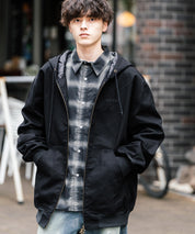 STARTER BLACK LABEL ダックフルジップパーカー トラックジャケット