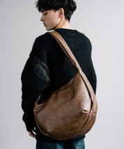 PUレザー ビッグショルダーバッグ 14290