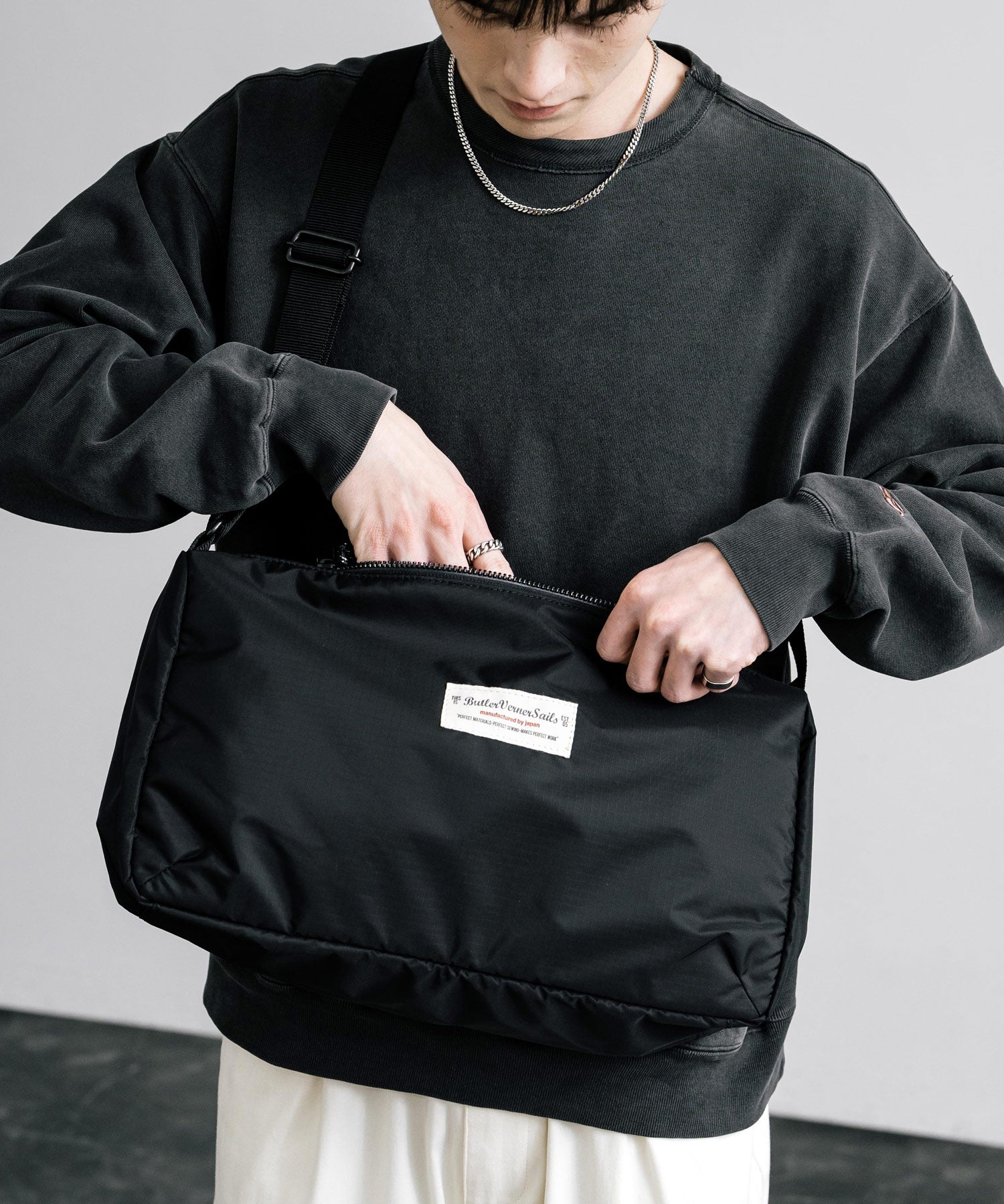 Butler Verner Sails バトラーバーナーセイルズ 日本製 国産 ファイバーリップショルダー JA-2941 14305