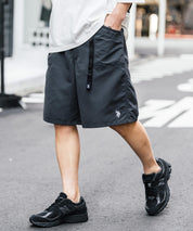 U.S. POLO ASSN.  ユーエスポロアッスン 接触冷感 別注コラボ 水陸両用ワンポイントロゴ刺繍クライミングショートパンツ