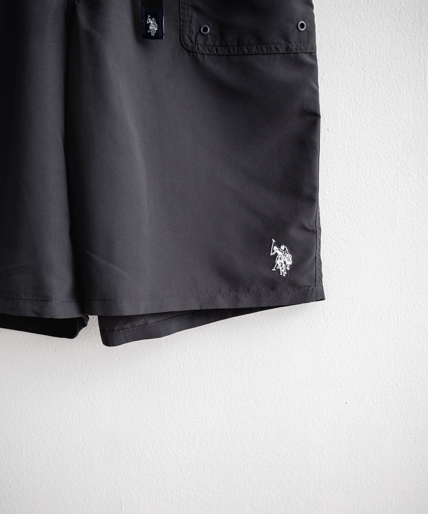U.S. POLO ASSN.  ユーエスポロアッスン 接触冷感 別注コラボ 水陸両用ワンポイントロゴ刺繍クライミングショートパンツ