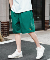 新色追加 U.S. POLO ASSN. ユーエスポロアッスン 水陸両用 別注コラボ接触冷感ワンポイントロゴ刺繍イージーショートパンツ 14320