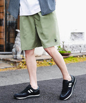 新色追加 U.S. POLO ASSN. ユーエスポロアッスン 水陸両用 別注コラボ接触冷感ワンポイントロゴ刺繍イージーショートパンツ 14320