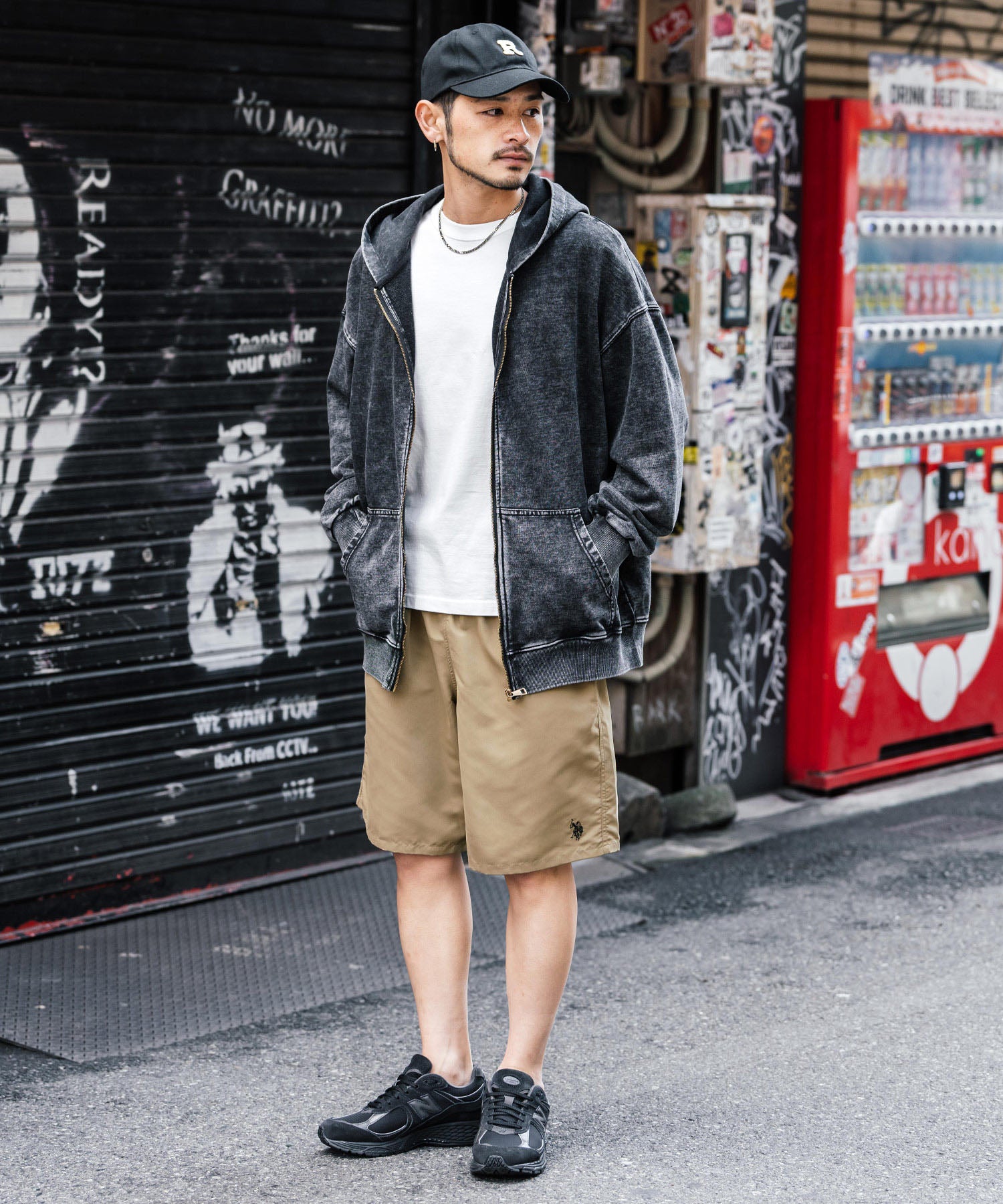 新色追加 U.S. POLO ASSN. ユーエスポロアッスン 水陸両用 別注コラボ接触冷感ワンポイントロゴ刺繍イージーショートパンツ 14320