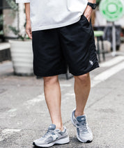 新色追加 U.S. POLO ASSN. ユーエスポロアッスン 水陸両用 別注コラボ接触冷感ワンポイントロゴ刺繍イージーショートパンツ 14320