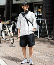 新色追加 U.S. POLO ASSN. ユーエスポロアッスン 水陸両用 別注コラボ接触冷感ワンポイントロゴ刺繍イージーショートパンツ 14320