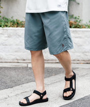 新色追加 U.S. POLO ASSN. ユーエスポロアッスン 水陸両用 別注コラボ接触冷感ワンポイントロゴ刺繍イージーショートパンツ 14320