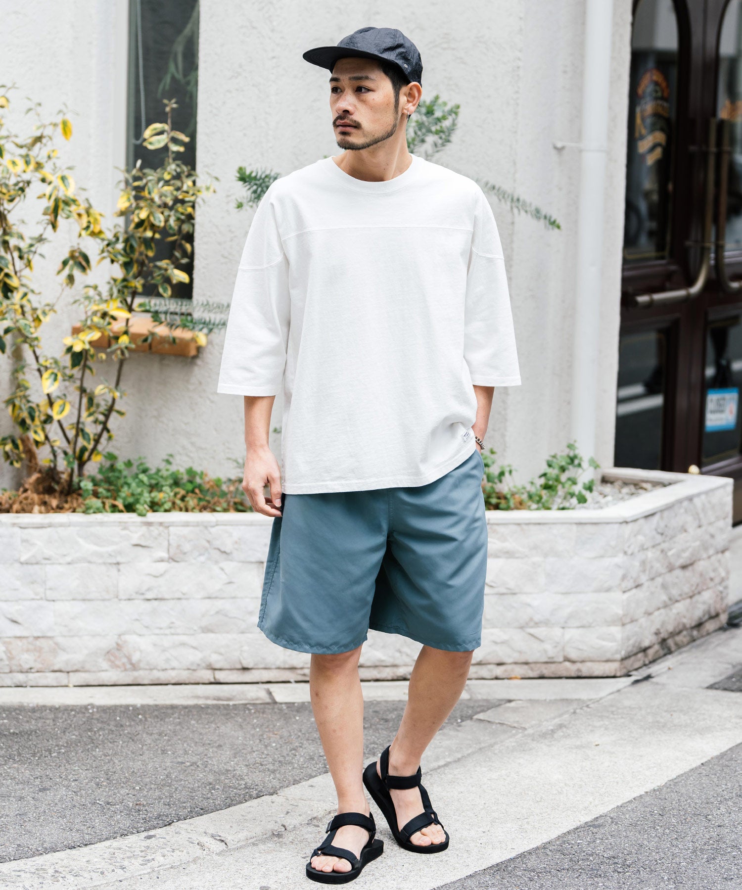 新色追加 U.S. POLO ASSN. ユーエスポロアッスン 水陸両用 別注コラボ接触冷感ワンポイントロゴ刺繍イージーショートパンツ 14320