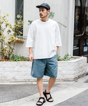 新色追加 U.S. POLO ASSN. ユーエスポロアッスン 水陸両用 別注コラボ接触冷感ワンポイントロゴ刺繍イージーショートパンツ 14320