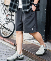 新色追加 U.S. POLO ASSN. ユーエスポロアッスン 水陸両用 別注コラボ接触冷感ワンポイントロゴ刺繍イージーショートパンツ 14320