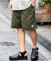 新色追加 U.S. POLO ASSN. ユーエスポロアッスン 水陸両用 別注コラボ接触冷感ワンポイントロゴ刺繍イージーショートパンツ 14320