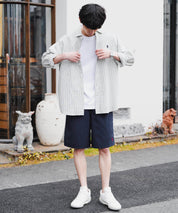 新色追加 U.S. POLO ASSN. ユーエスポロアッスン 水陸両用 別注コラボ接触冷感ワンポイントロゴ刺繍イージーショートパンツ 14320