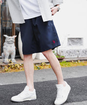新色追加 U.S. POLO ASSN. ユーエスポロアッスン 水陸両用 別注コラボ接触冷感ワンポイントロゴ刺繍イージーショートパンツ 14320