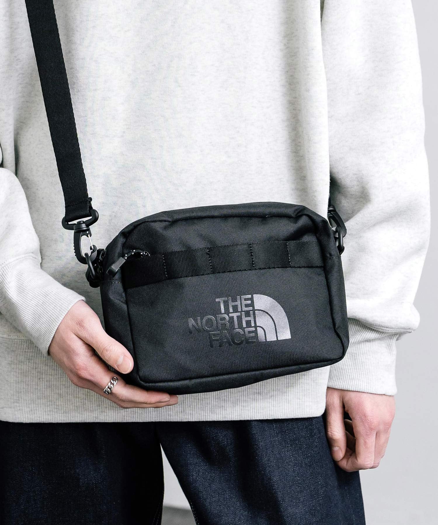 THE NORTH FACE ザ・ノースフェイス WHITE LABEL ホワイトレーベル 韓国限定 WL Logo Cross Bag S ロゴクロスバッグ ショルダーバッグ