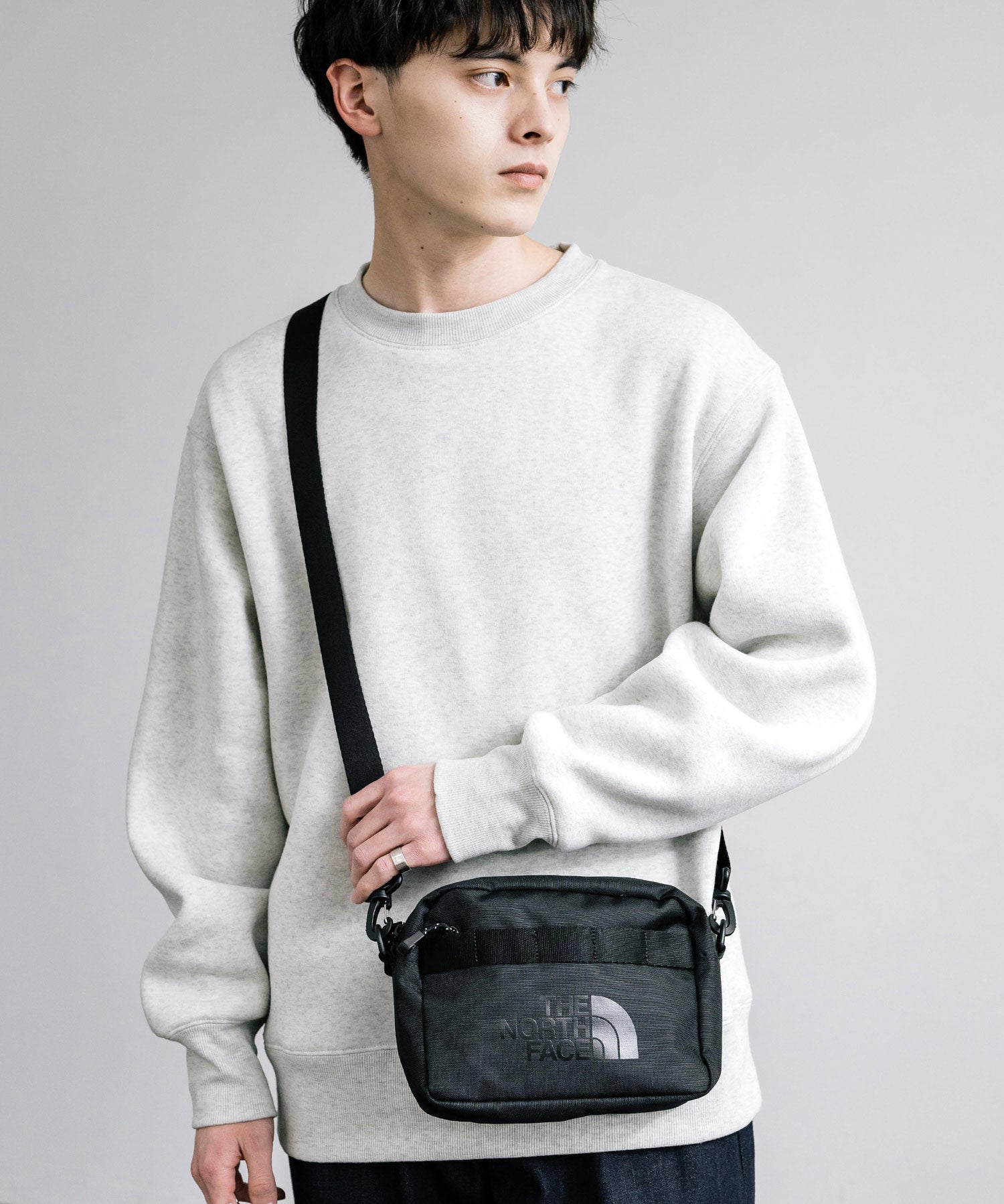 THE NORTH FACE ザ・ノースフェイス WHITE LABEL ホワイトレーベル 韓国限定 WL Logo Cross Bag S ロゴクロスバッグ ショルダーバッグ