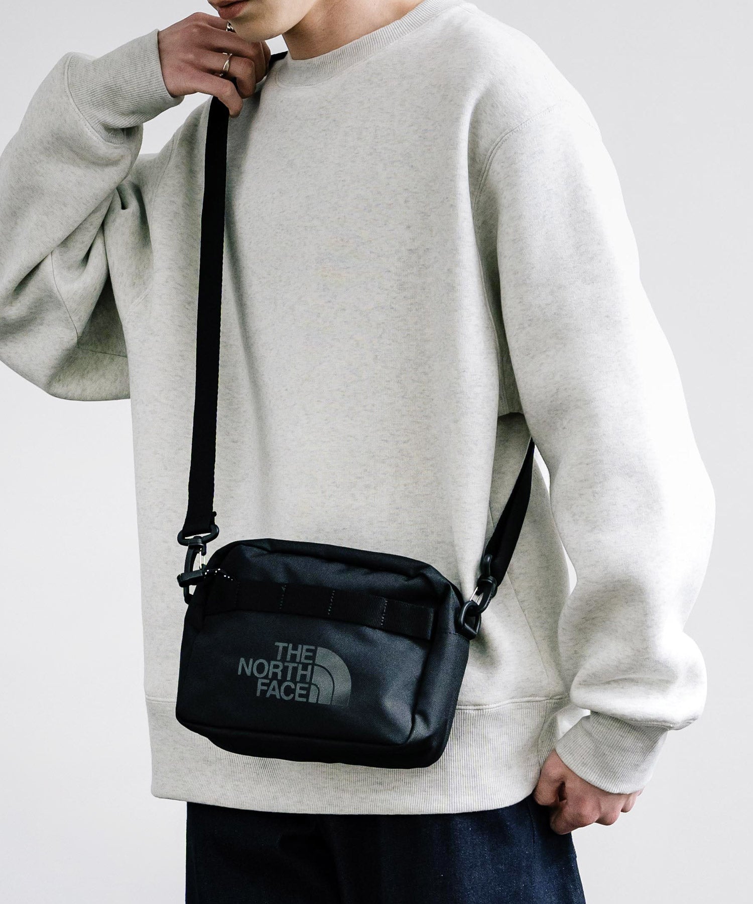 THE NORTH FACE ザ・ノースフェイス WHITE LABEL ホワイトレーベル 韓国限定 WL Logo Cross Bag S ロゴクロスバッグ ショルダーバッグ