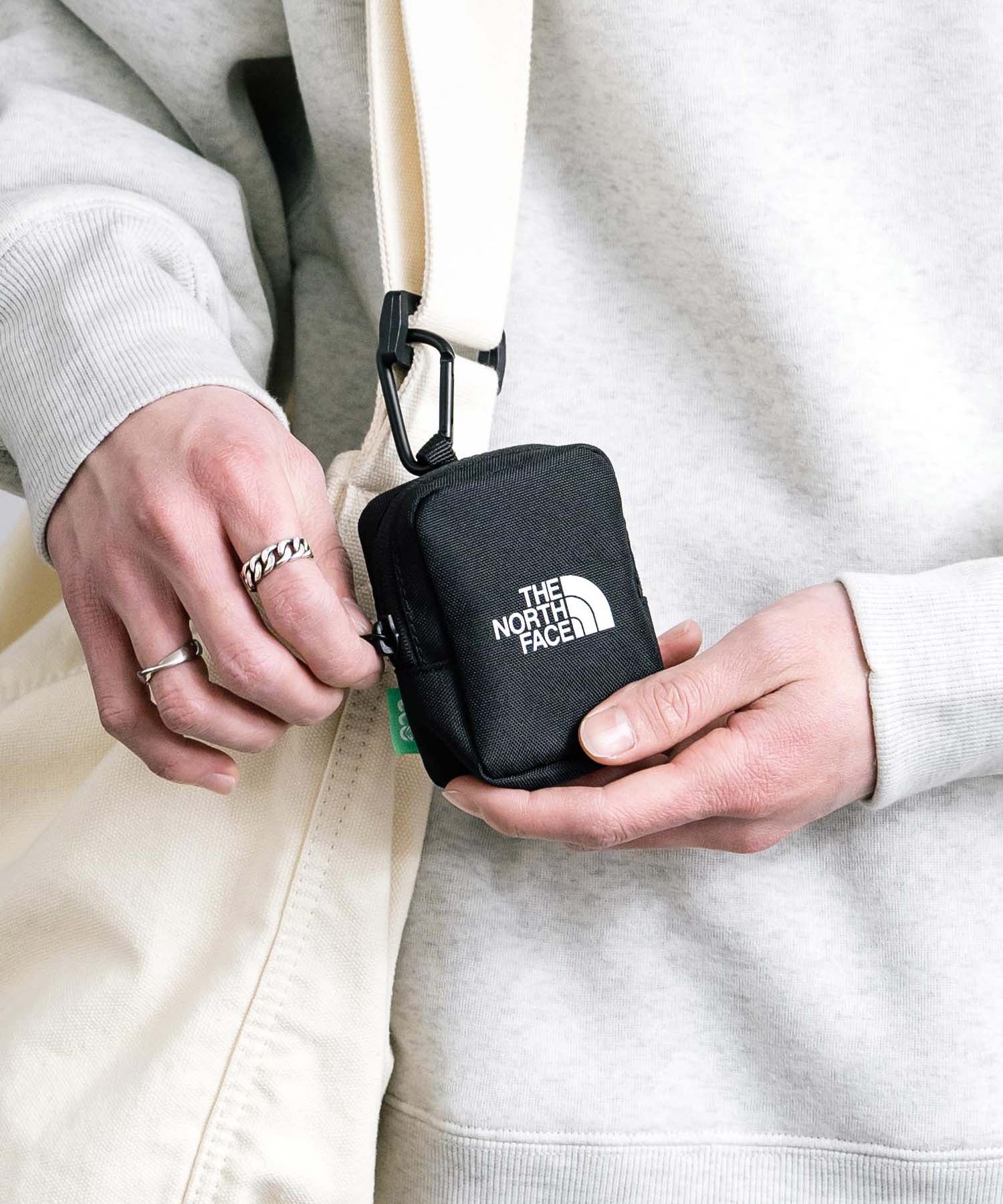 THE NORTH FACE ザ・ノースフェイス WHITE LABEL ホワイトレーベル 韓国限定 WL MINI POUCH カラビナ付きミニポーチ