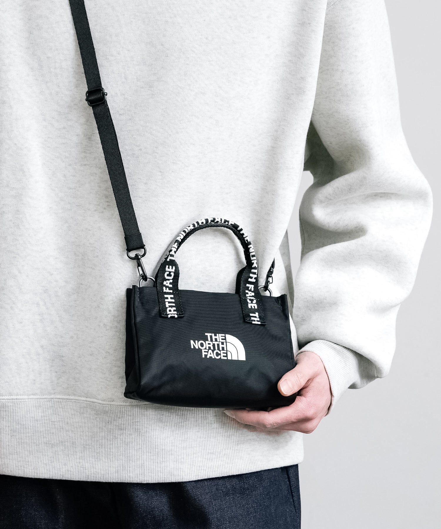 新色追加 THE NORTH FACE ザ・ノースフェイス WHITE LABEL ホワイトレーベル 韓国限定 BONNEY CROSS BAG MINI 2way ミニクロスバッグ 14343