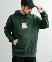 HUF ハフ SET BOX HOODIE オーバーサイズ裏起毛ロゴプルオーバーパーカー