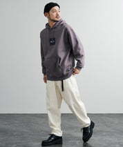 HUF ハフ SET BOX HOODIE オーバーサイズ裏起毛ロゴプルオーバーパーカー