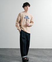 KRIFF MAYER クリフメイヤー RUUU ルー イラストレーターコラボ長袖プリントTシャツ LA 2435806