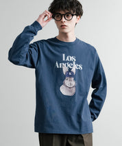 KRIFF MAYER クリフメイヤー RUUU ルー イラストレーターコラボ長袖プリントTシャツ LA 2435806