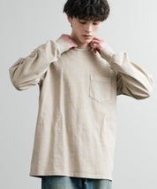 KRIFF MAYER クリフメイヤー オーバーサイズ ヘビーオンスピグメントクルーネック長袖Tシャツ ロンT 2435807