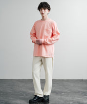 KRIFF MAYER クリフメイヤー オーバーサイズ ヘビーオンスピグメントクルーネック長袖Tシャツ ロンT 2435807