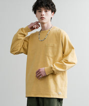 KRIFF MAYER クリフメイヤー オーバーサイズ ヘビーオンスピグメントクルーネック長袖Tシャツ ロンT 2435807