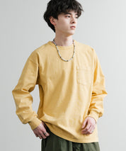 KRIFF MAYER クリフメイヤー オーバーサイズ ヘビーオンスピグメントクルーネック長袖Tシャツ ロンT 2435807