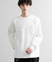 KRIFF MAYER クリフメイヤー オーバーサイズ ヘビーオンスピグメントクルーネック長袖Tシャツ ロンT 2435807
