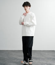 KRIFF MAYER クリフメイヤー オーバーサイズ ヘビーオンスピグメントクルーネック長袖Tシャツ ロンT 2435807