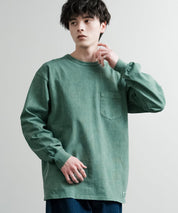 KRIFF MAYER クリフメイヤー オーバーサイズ ヘビーオンスピグメントクルーネック長袖Tシャツ ロンT 2435807