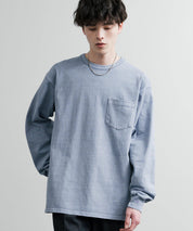 KRIFF MAYER クリフメイヤー オーバーサイズ ヘビーオンスピグメントクルーネック長袖Tシャツ ロンT 2435807