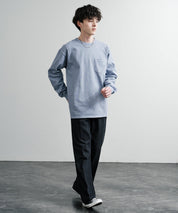 KRIFF MAYER クリフメイヤー オーバーサイズ ヘビーオンスピグメントクルーネック長袖Tシャツ ロンT 2435807