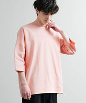 KRIFF MAYER クリフメイヤー オーバーサイズ ヘビーオンス天竺 ピグメント加工 フットボール七分袖Tシャツ 2435808