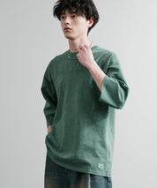 KRIFF MAYER クリフメイヤー オーバーサイズ ヘビーオンス天竺 ピグメント加工 フットボール七分袖Tシャツ 2435808