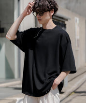 オーバーサイズ ハンドステッチ半袖Tシャツ