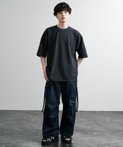 オーバーサイズ テックワッフルサーマル半袖Tシャツ