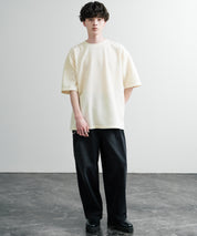オーバーサイズ テックワッフルサーマル半袖Tシャツ