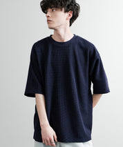 オーバーサイズ テックワッフルサーマル半袖Tシャツ