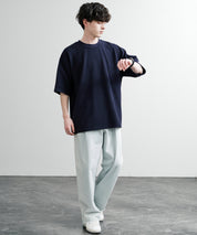 オーバーサイズ テックワッフルサーマル半袖Tシャツ