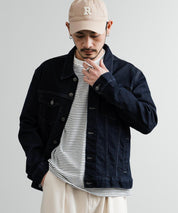 新色追加 Hanes ヘインズ ショート丈 ストレッチデニムジャケット Gジャン 14398