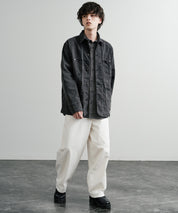 新色追加 Hanes ヘインズ ストレッチデニムカバーオール/デニムジャケット 14399