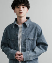 新色追加 Hanes ヘインズ ストレッチデニムカバーオール/デニムジャケット 14399