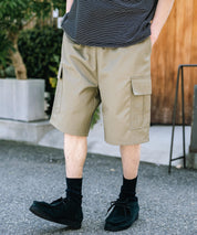 ワイドミリタリーカーゴイージーショートパンツ ハーフパンツ