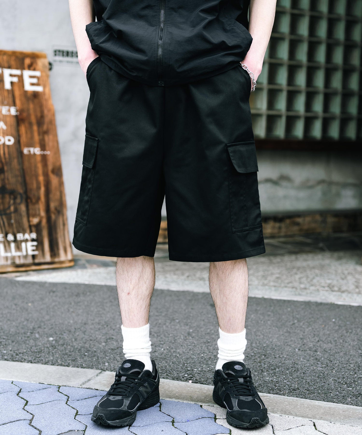 ワイドミリタリーカーゴイージーショートパンツ ハーフパンツ – Rocky